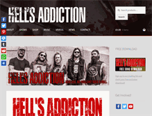 Tablet Screenshot of hellsaddiction.com